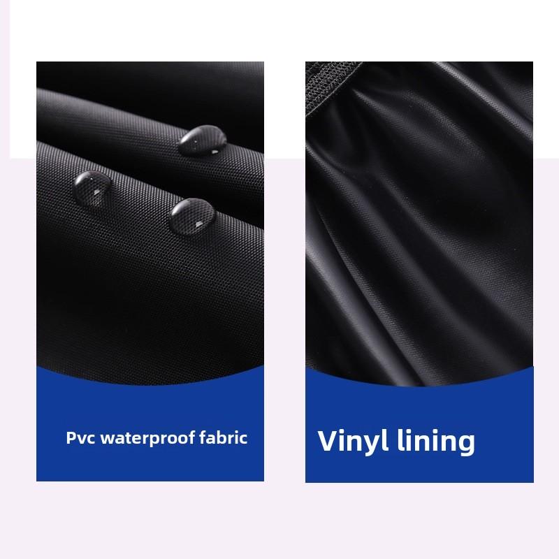 Waterproof and Anti-slip Rain Shoe Covers for Men, Universal, Thickened, Wear-resistant, Knee-high, High-top Rain Shoe Covers, Long Style