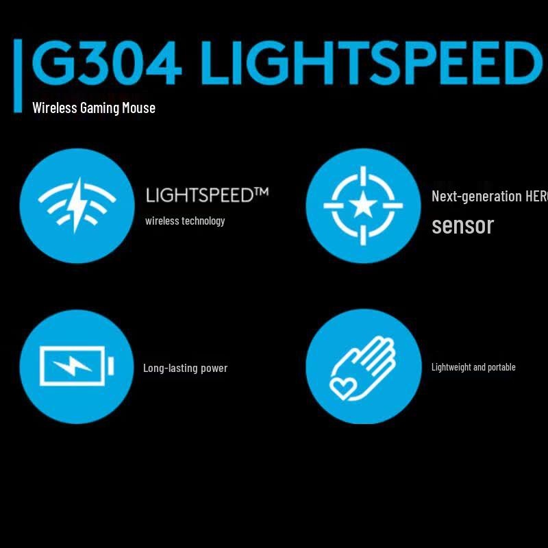 Logitech G304 LIGHTSPEED Wireless Gaming Mouse