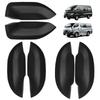 RXCARGO Door Handle Under Cover for Nissan Caravan NV350 Wide Narrow 2012 H24.6 Black Soft Rubber Scratch Protector Exterior Car Accessory 6