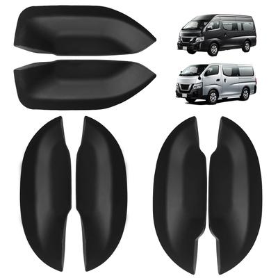 RXCARGO Door Handle Under Cover for Nissan Caravan NV350 Wide Narrow 2012 H24.6 Black Soft Rubber Scratch Protector Exterior Car Accessory 6