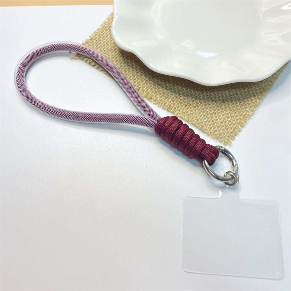 Weave Car Key Chains Nylon Mobile Phone Lanyard Fashion Braided Lanyard Keychain Phone