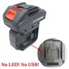 1Pcs Plastic 18V Battery Adapter  For Maki-Ta Impact Drill Wrench Screwdrivers Worklight