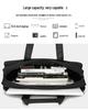 Men's Casual Oxford Multi-Layer Travel Briefcase - Large Capacity Laptop & Business Handbag