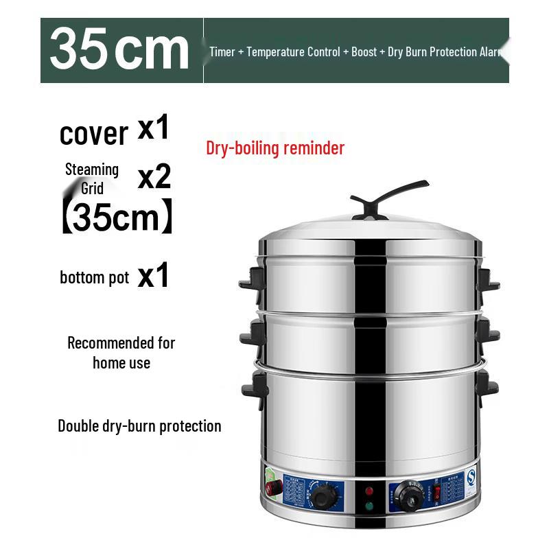 Stainless Steel Multi-Layer Steamer Pot
