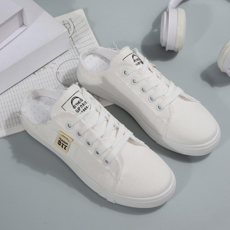 Весна Лето Женские Кеды из Холста Низкие Джинсовые Кеды Женские На Шнуровке Плоские Холщовые Скейтеры Женские sapatos femininos 39