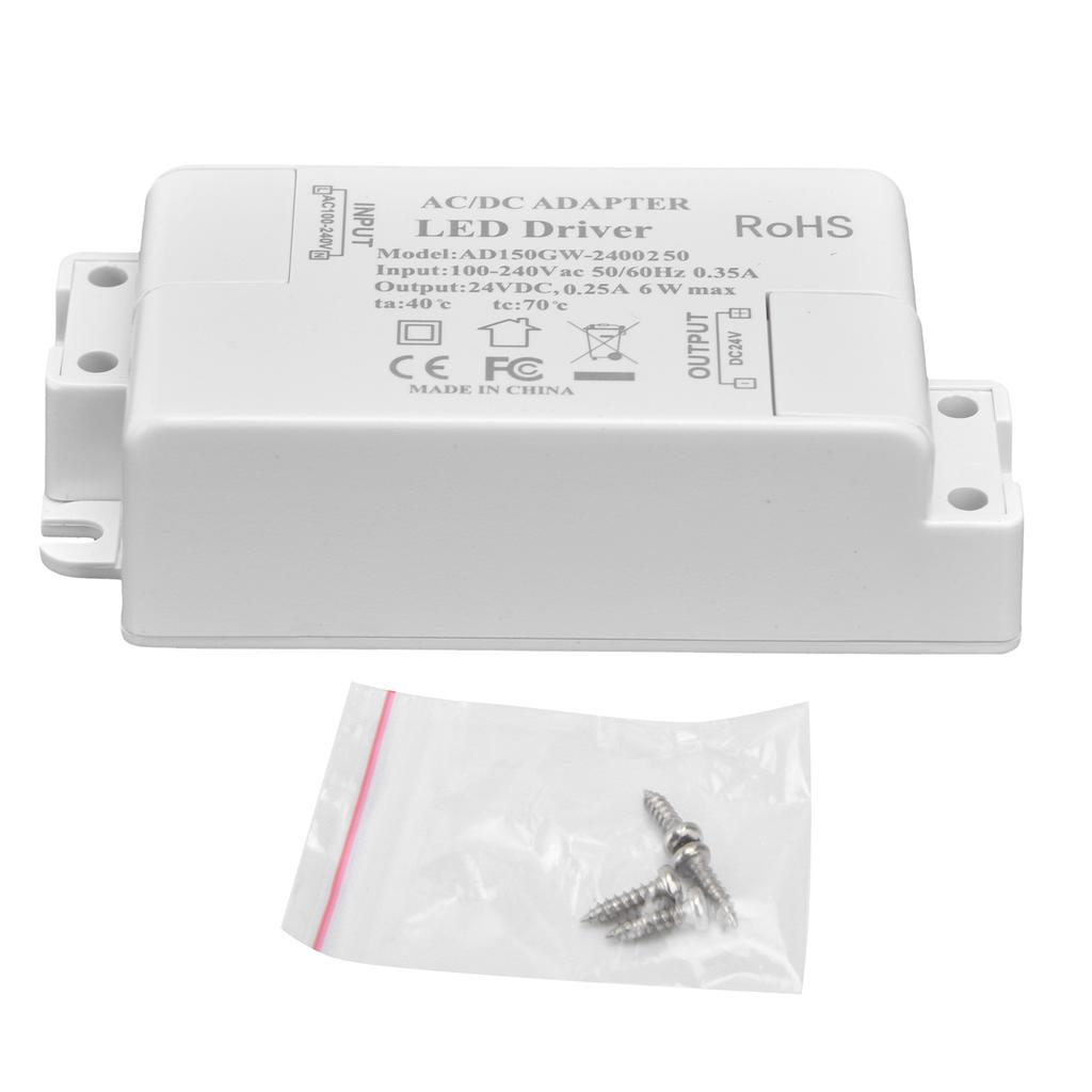 LED Driver AC and DC Waterproof Power Supply Transformer Driver for Low Voltage LED Lamps