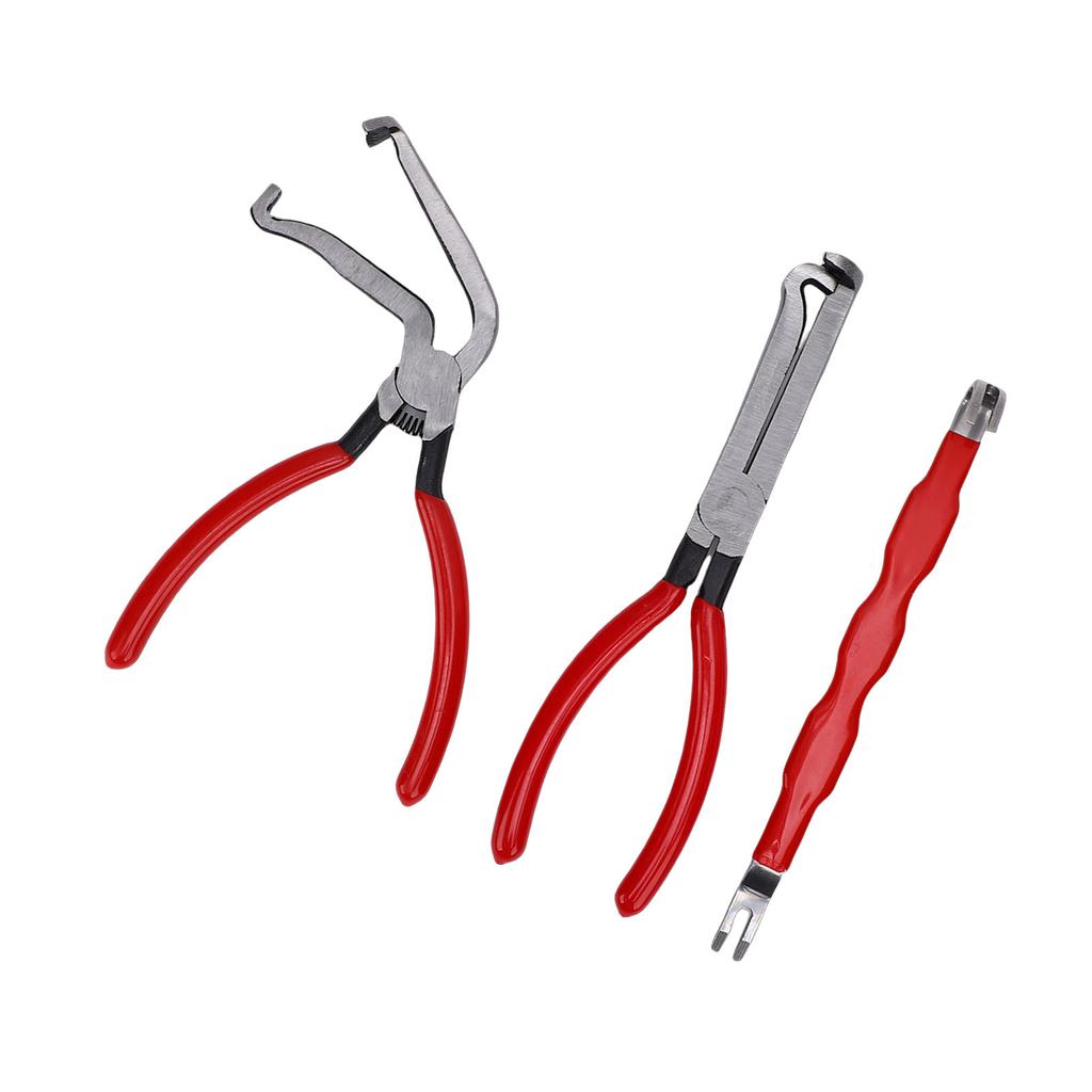 3PCS Electrical Disconnect Pliers Carbon Steel Automotive Electrical Terminal Connector Separator Removal Tool with
