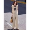 Awakening Paradise Lyocell Blend Sleeveless Shirt & Wide-Leg Pants Set