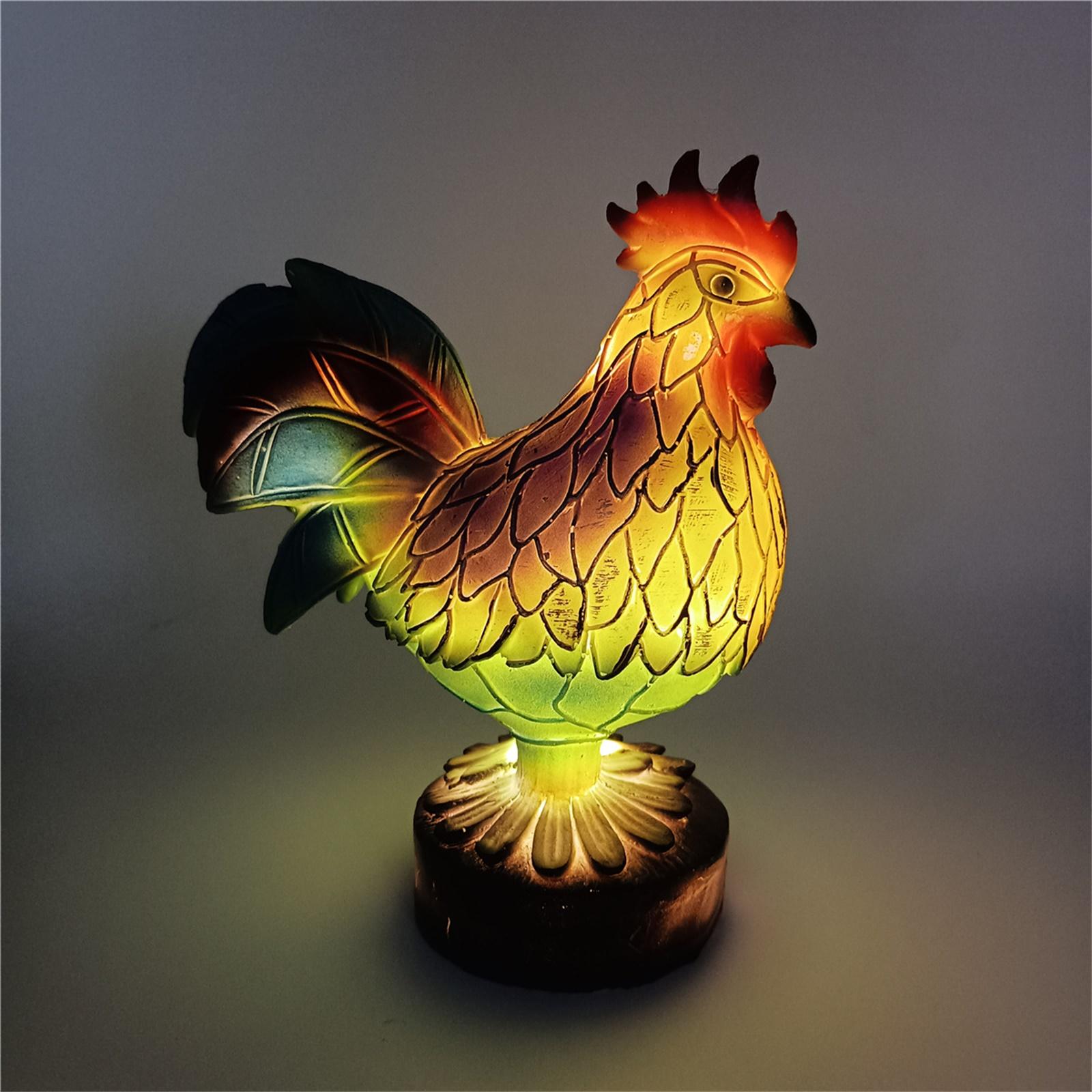 

Смоляная настольная лампа в виде животного, милый детский ночник, подходит для спальни и гостиной One Size