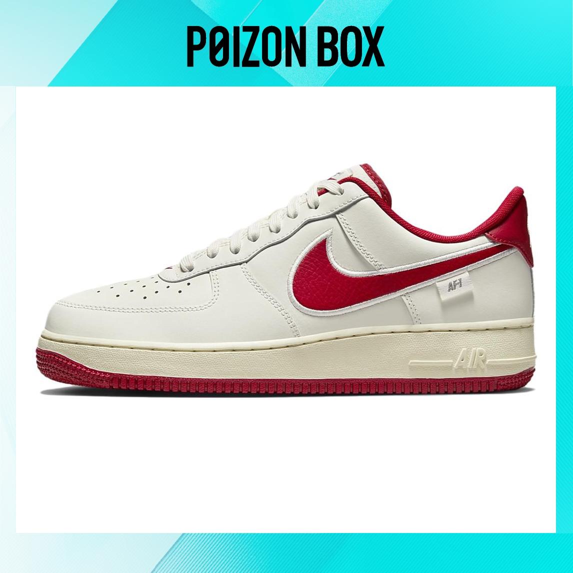

кроссовки Nike Air Force 1 Low 07 Sail Gym Red FV0392-101