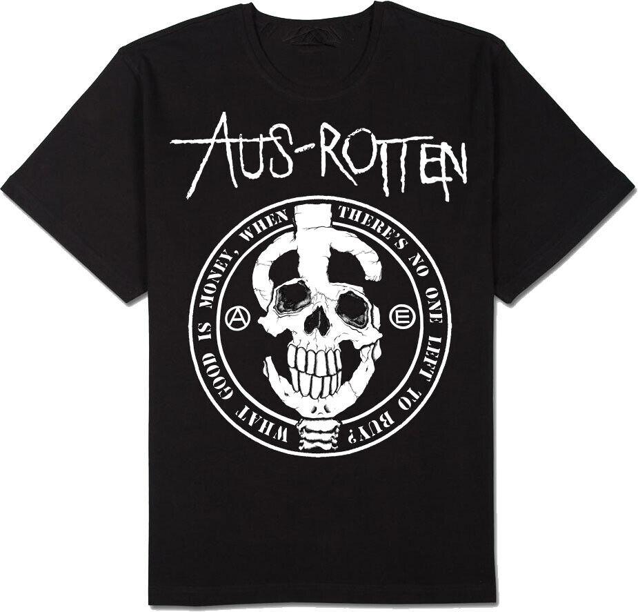 Aus-Rotten Band Heavy Cotton Black All Size Unisex Classic Shirt Unisex T-Shirt S