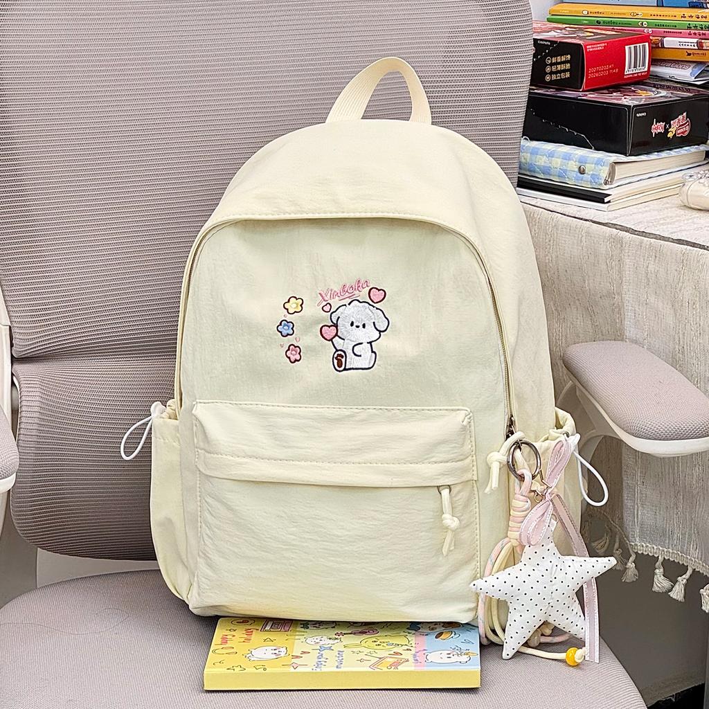 Schoolbag Japanese Ins Cute Backpack 1011 New Spring and Summer Campus High-value Student Schoolbag Women's Lightweight Small Backpack