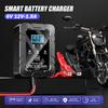 Motorcycle Battery Charger 1.5A Motorcycle Trickle Charger Portable Motorcycle Trickle Charger For Motorcycle ATV