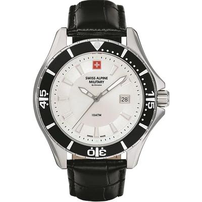 Από Grovana Nautilus Λευκό Καντράν Quartz 7040.1532 100Μ Ανδρικό Ρολόι