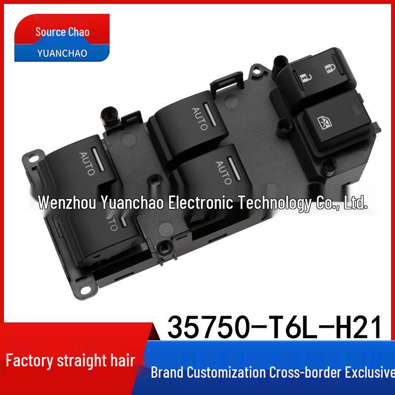 

Honda Spirior Power Window Switch (2013-2018) High Configuration 35750-T6L-H21 Electric