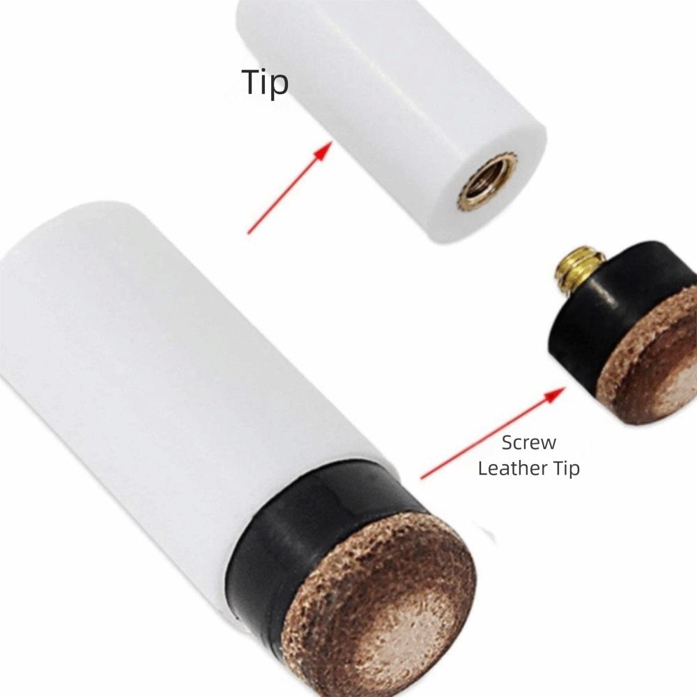 Langlebige Spitzen Billardstockspitze 10mm Pool Queue Spitze Ersatz Billardstöcke Reparatur