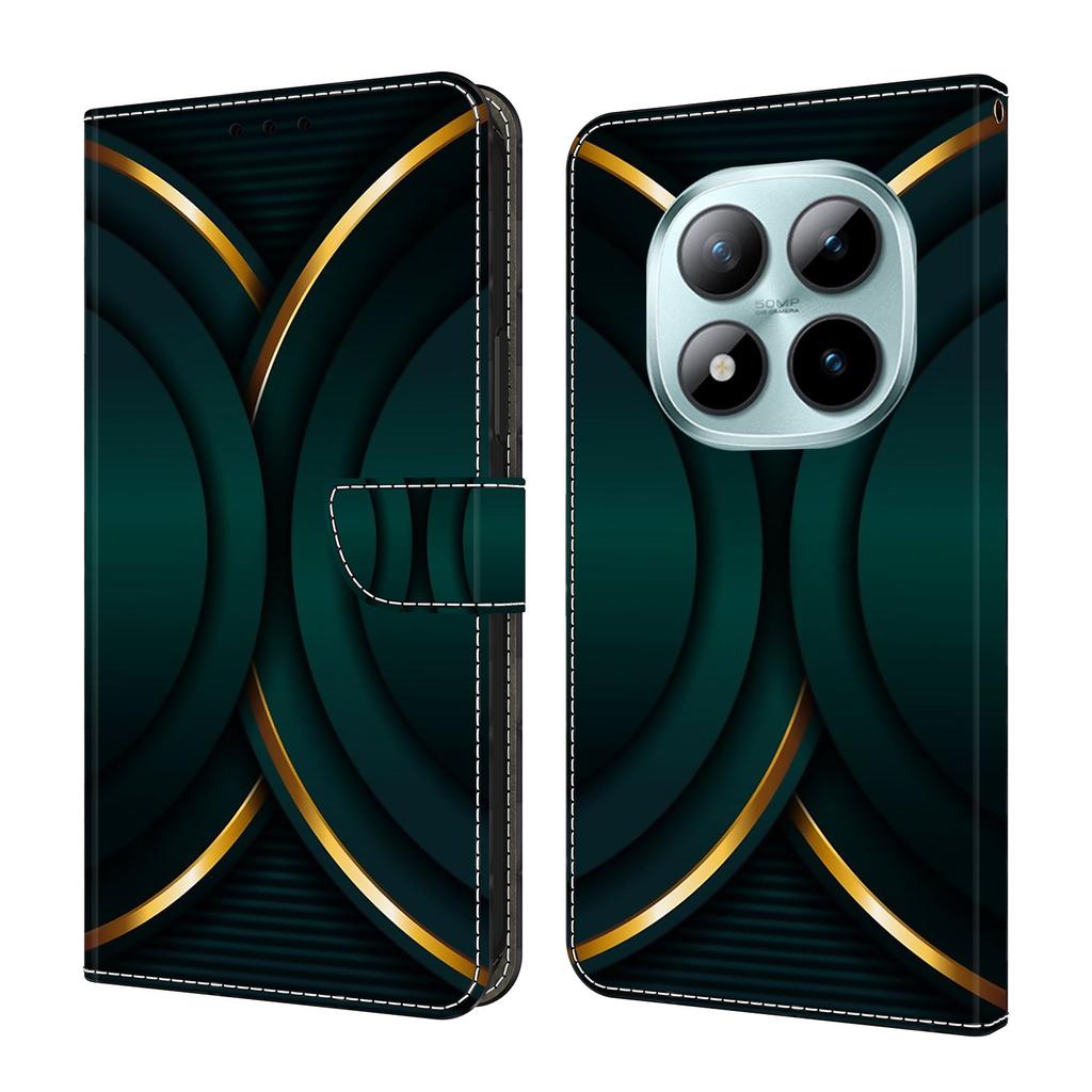 For Xiaomi Redmi Note 15 Pro 5G (Global) Case 3D Pattern PU Leather Wallet Phone Cover with Stand