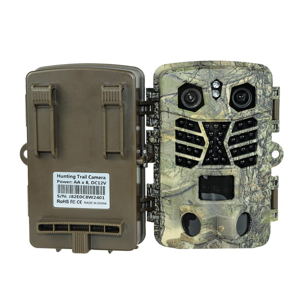Wildlife Cameras with Night Vision Motion Activated Waterproof 4K Trail Camera 48MP Wildlife