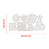 Carbon Steel Die Mold Paper Cards Photo Album Flower Shape Moulds DIY Crafting Template Embossing Stencil Handicraft Accessories