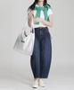 Green Stuff Effortlessly Boxy Shopper Bag 53 Sunlight Texture - Silver
