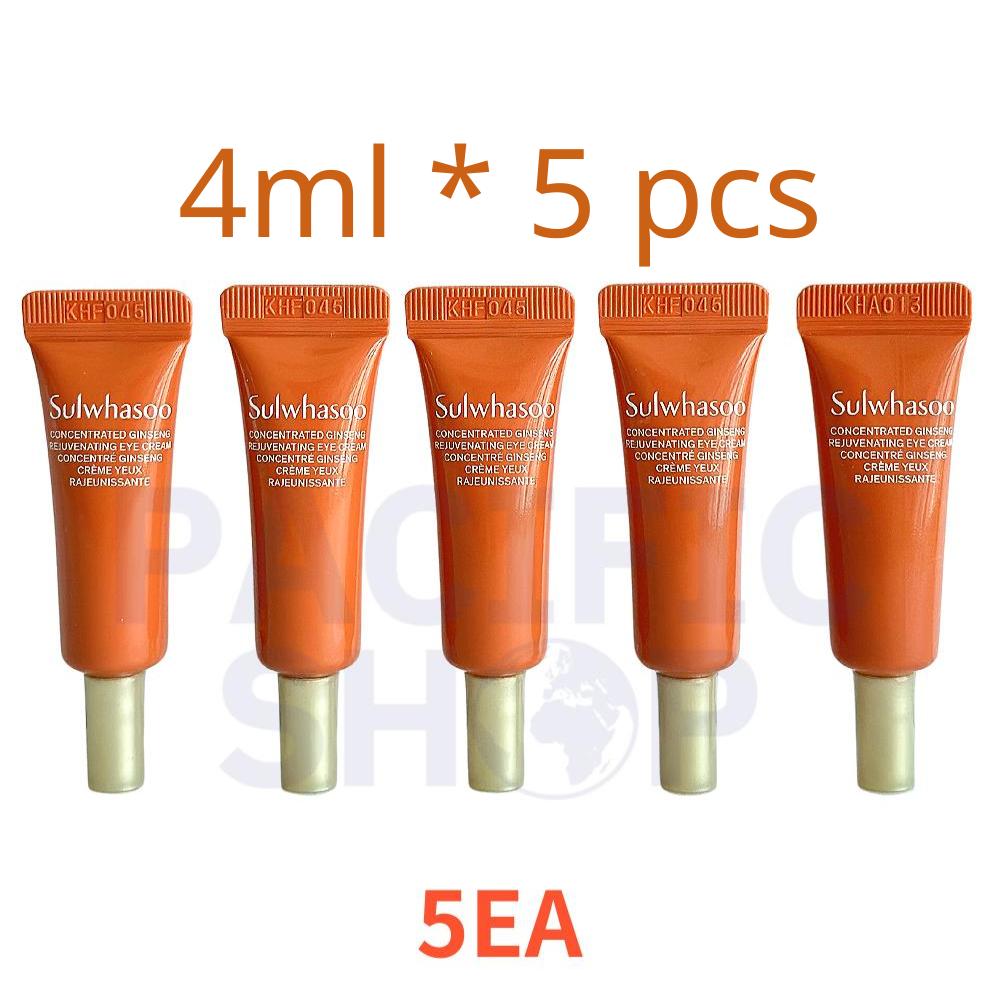 [Sulwhasoo] Concentrated Ginseng Renewing Eye Cream Sample (3ml*5pcs,4ml* 5pcs)