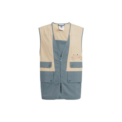 Originals Trefoil Patchwork Multi-Pocket Zip Vest Unisex Vest Multicolor IA8477