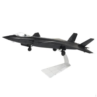 1/72 Scale 4D Plane Model Airplane J20 Aircraft for Adults Collectibles Tabletop Decor