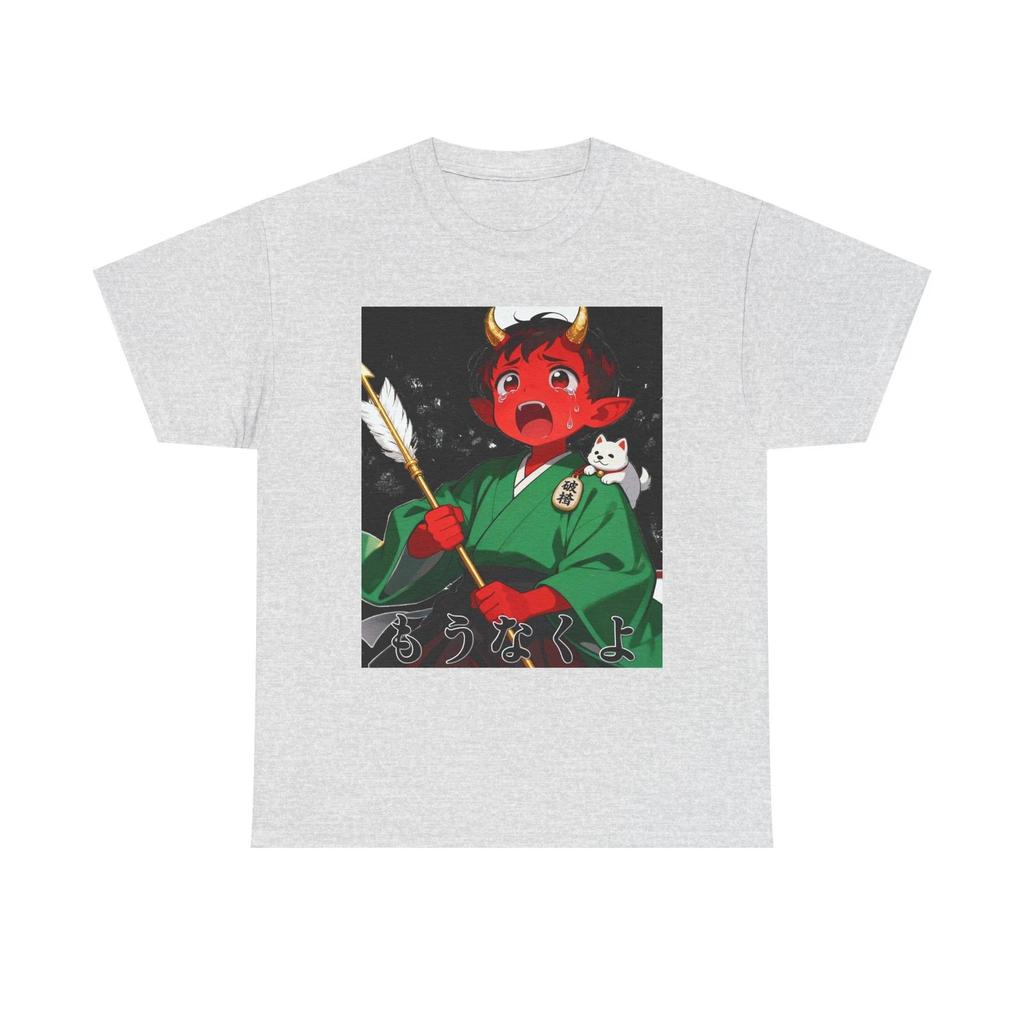 Japanese Horror Culture T-Shirt - New Year Shrine Visit Motif