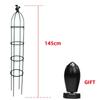 Vine Pillar Gardening Tomato Balcony Planting Rack Support Rod Climbing Vine Rack Flower Pot Holder