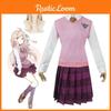 Danganronpa V3 Akamatsu Kaede Cosplay Costume Full Set Exquisite Uniform Design