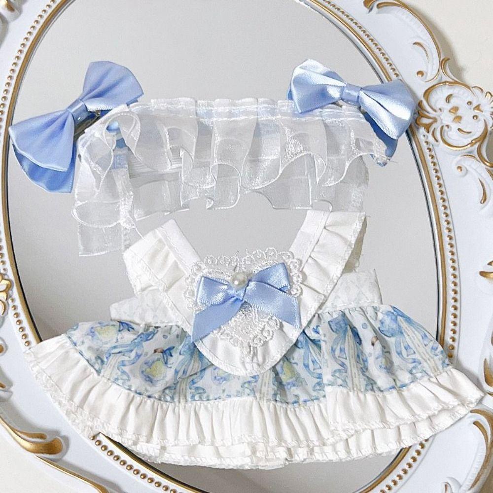 Doll Accessories 20cm Cotton Doll Clothes Kawaii Cotton Doll Skirt  Idol Star Doll