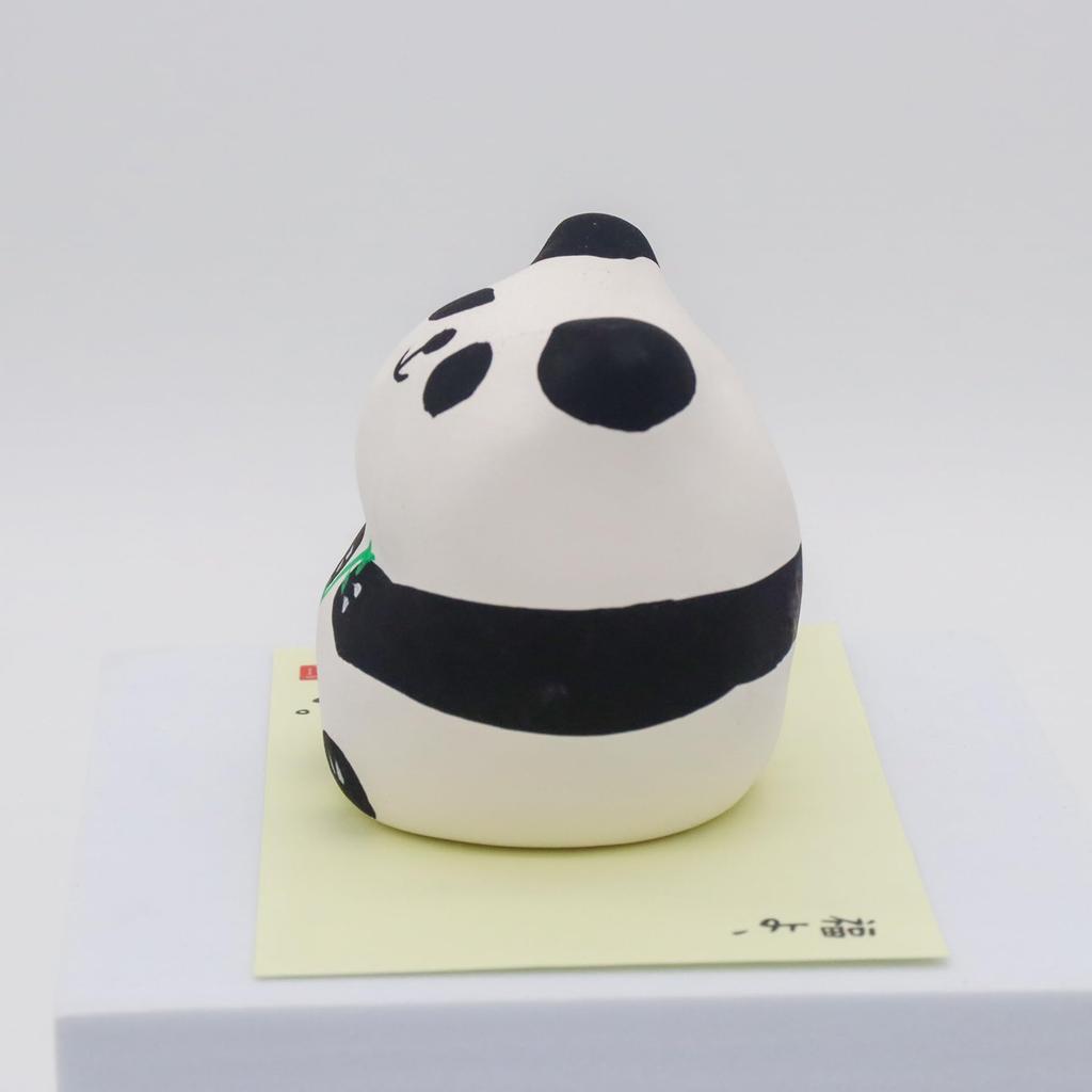 Craftsman House Hokkori Panda Made In Japan (Welcome Fortune) Object,