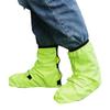 High Top Waterproof Cycling Shoe Cover With Elastic Cuff For Easy On Off Reflective Safety Features For Night Riding
