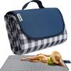 Custom Outdoor Extra Large Foldable Pocket Portable Sand Free Proof Waterproof Camping Beach Blanket Picnic Mats Rug