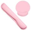 2Pcs/Set Slow Rebound Ergonomic Keyboard Wrist Rest Non-Slip Comfortable Wrist Mat Wrist Protection Easy Typing