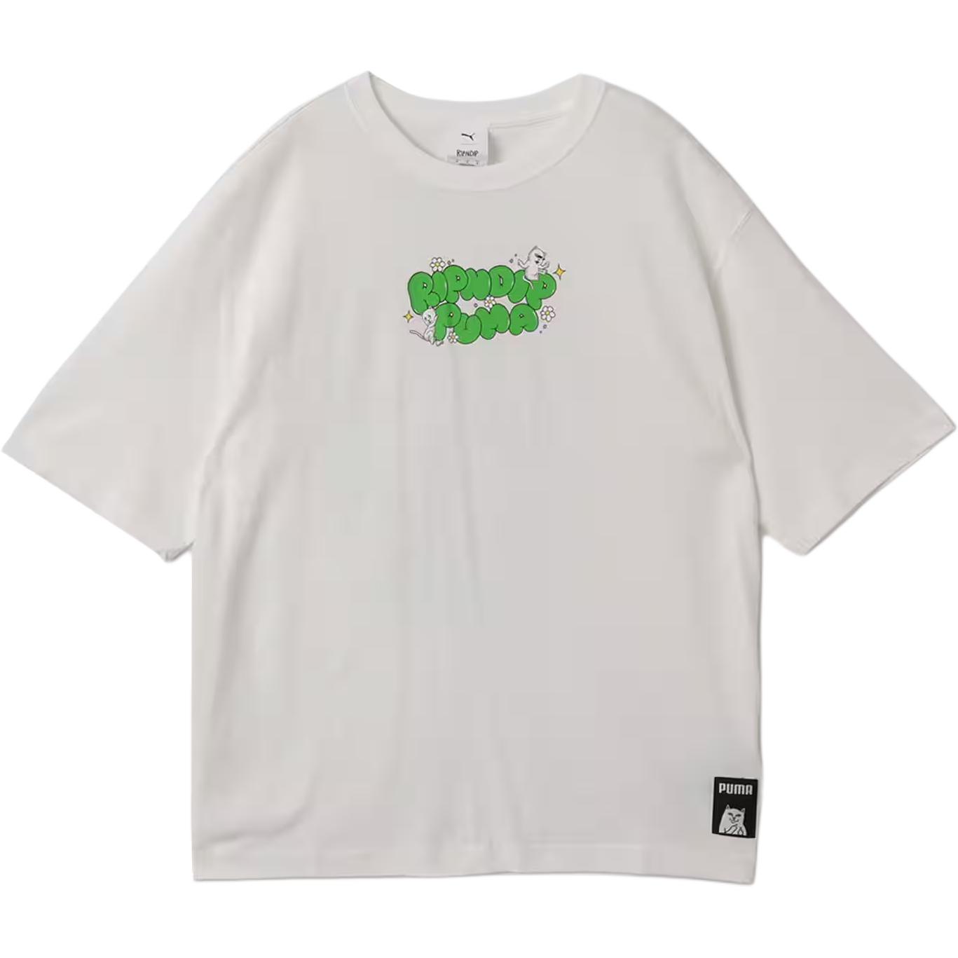

Puma X Ripndip Graphic FW25 Boxy Tee Unisex Tops 632413-02 XS