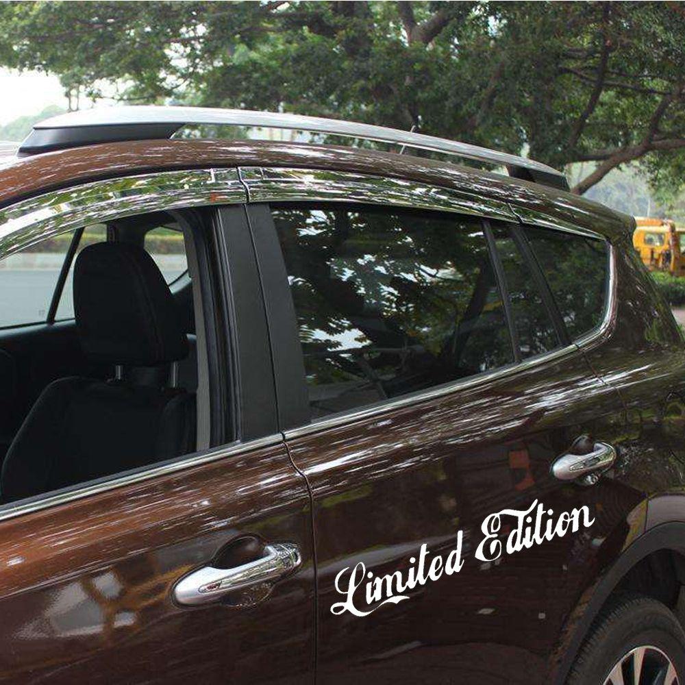 Styling Car Accessories Reflective Waterproof Limited Edition Auto-styling Window Car Stickers
