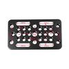 Universal Camera Quick Release Plate With Double 1/4in And 3/8in Screw Holes For DSLR Camera LED Light Stand Equipment