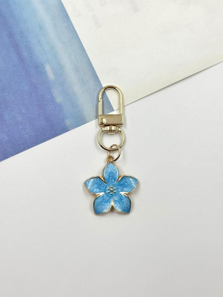 Korean Style Pear Blossom Keychain Pendant – Sweet Girl Accessory