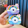 Camera Rainbow Projection Keychain Student Backpack Pendant Creative Gift Toys