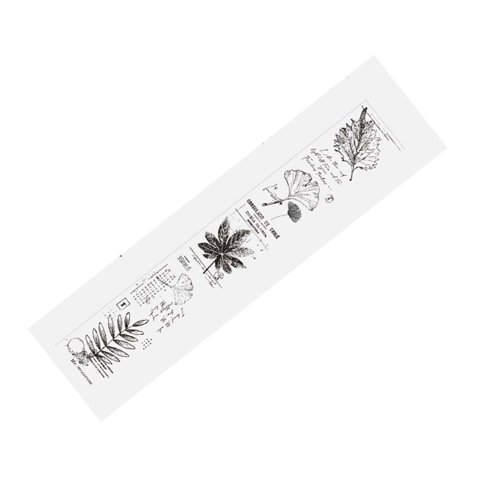 

Рулон декоративной ленты ПЭТ в винтажном стиле, цветная, легко отклеивающаяся, для блокнота, планировщика