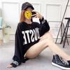 Plus Size Loose Long Sleeve Hoodie Women's Spring Autumn Sweatshirts Casual Round Neck Tops