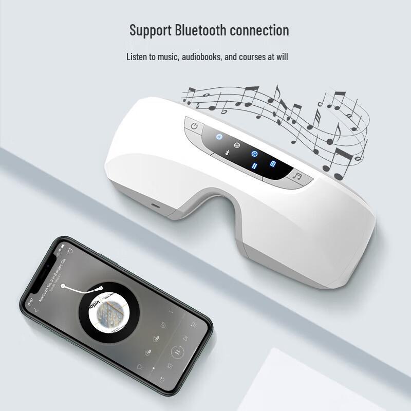 D&S Intelligent Eye Massager with Heat Therapy CN plug (adapter included)