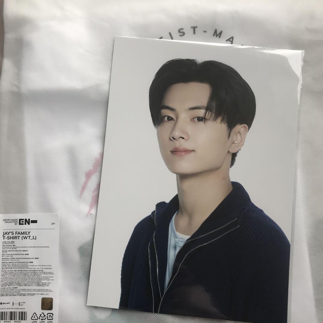 

[USED] ENHYPEN Artist Made Jay T-shirt White L Jay