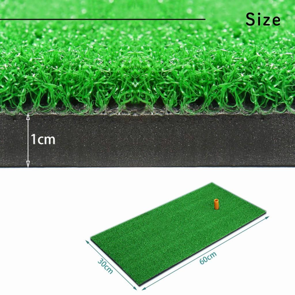 All Trust Golf Mat, Golf Practice Mat for Artificial Turf, Indoor and Outdoor Swing Practice, 30cm x 60cm