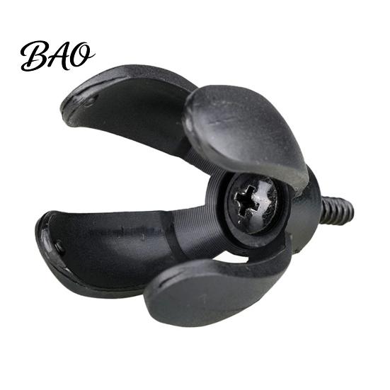 Putter Golf Ball Picker Mini Petal Retriever, 4-Prong Grabber Picker, Durable Retriever Grip Sucker Pickup Tool with Screw, Accessories Easy Install