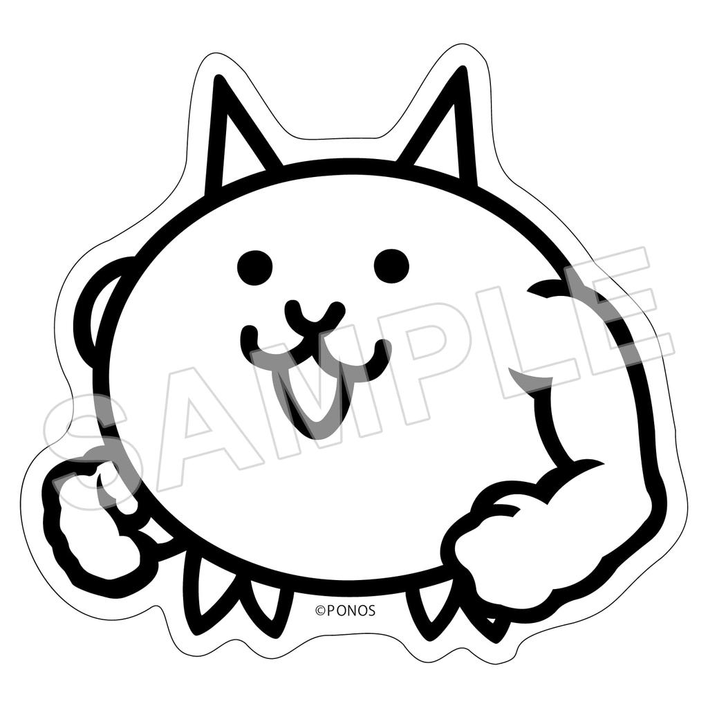 Nyanko Daishouten Original Sticker Set Cat The Battle Cats