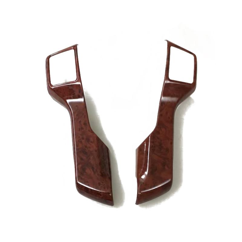 For Toyota Land Cruiser Prado 150 LC150 FJ150 2010-2017 ABS Carbonfiber Inner Steering Wheel Button Cover Trim Car Accessories