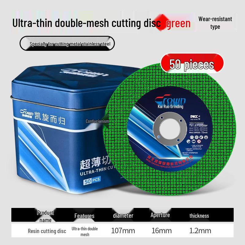 King of Cutting: Ultra-thin 100mm Stainless Steel Angle Grinder Disc for Metal Polishing & Grinding