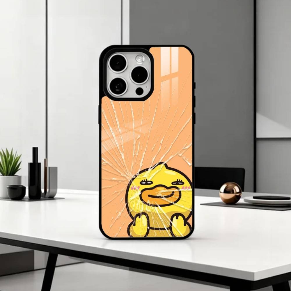 Lovely Yellow D-Duck Phone Case For iPhone17,16,15,14,13,12,11 Plus,Pro Max Magnetic For Magsafe Wireless Charging